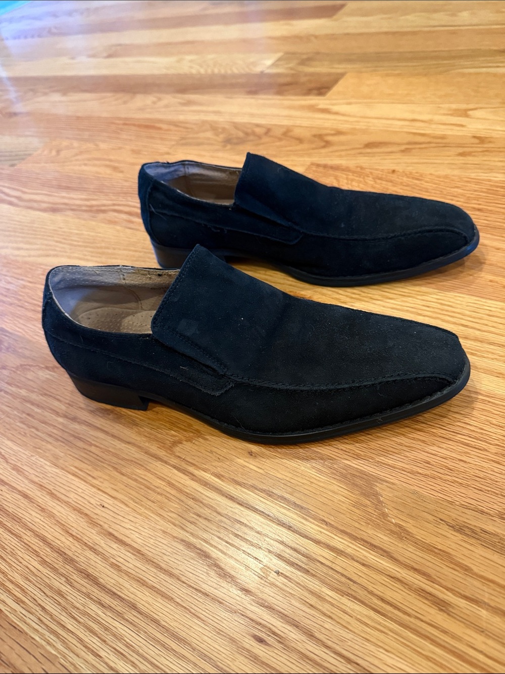 Fratelli Select black suede loafers size 7.5 men’s